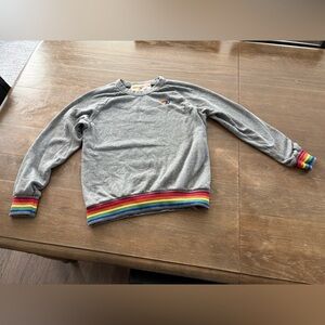 Aviator Nation Gray  Sweatshirt - Size small VGUC